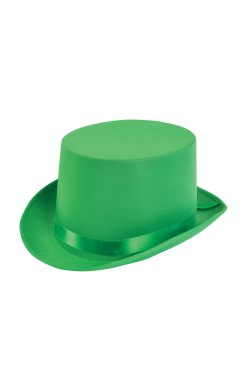 Unisex Green Top Hat Accessory