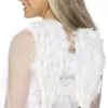Smiffys Large White Feathered Wings Accessory