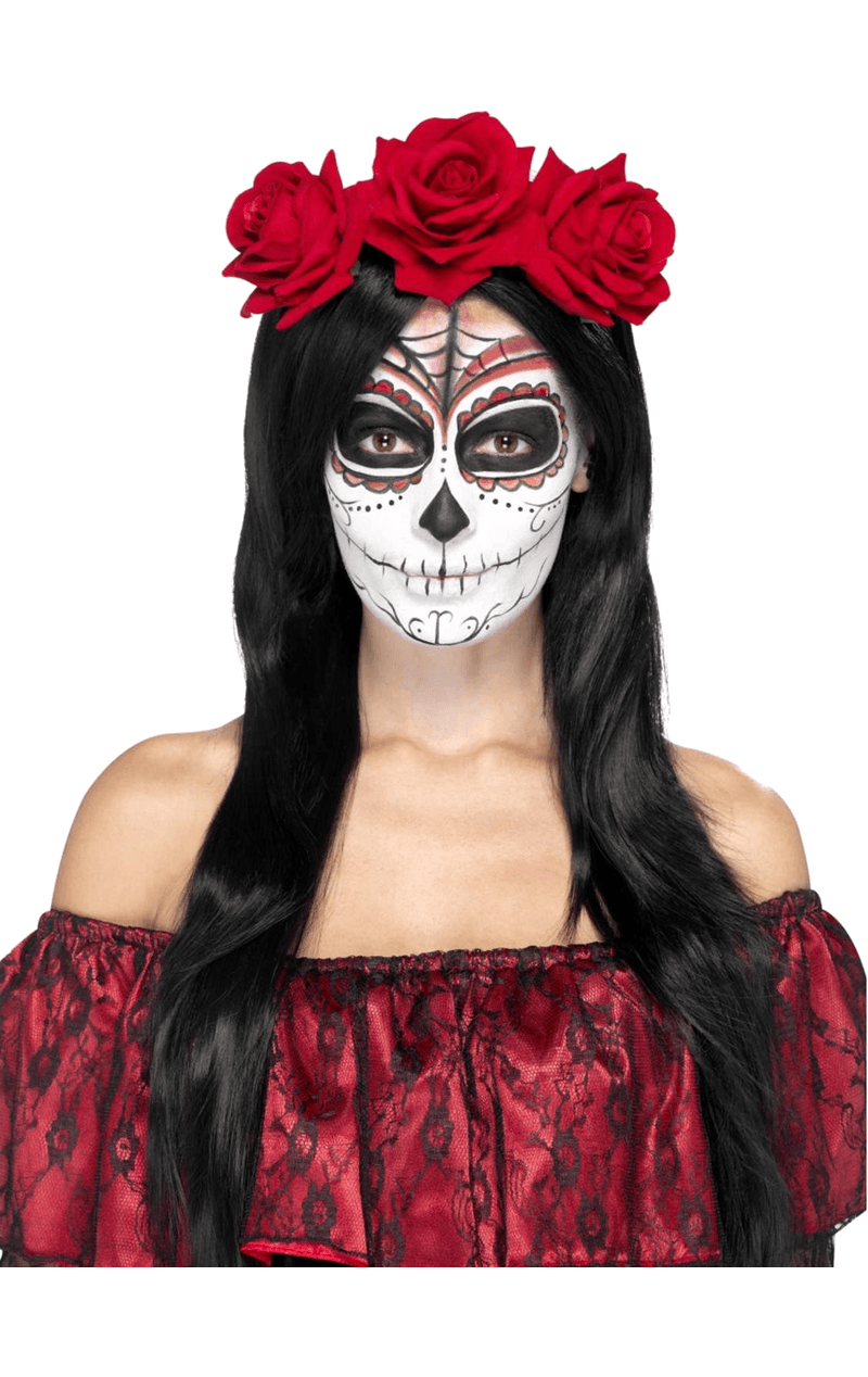 Smiffys Rose Headband Accessory 1 Smiffys Rose Headband Accessory