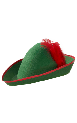Green Robin Hood Hat Accessory
