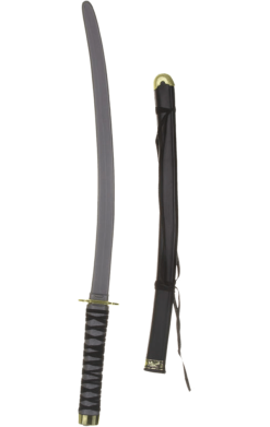 Smiffys Ninja Sword With Holder Accessory