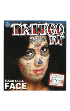 Sugar Skull Face Accessory