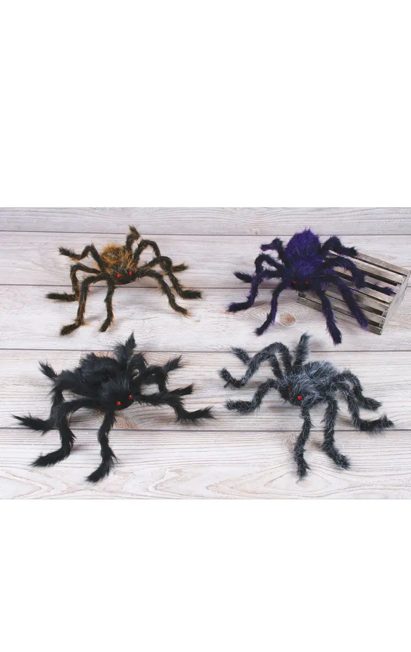 GENERIC 76cm Hairy Poseable Spider Decoration 1 GENERIC 76cm Hairy Poseable Spider Decoration
