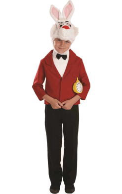 Kids Alice In Wonderland White Rabbit Rabbit Costu
