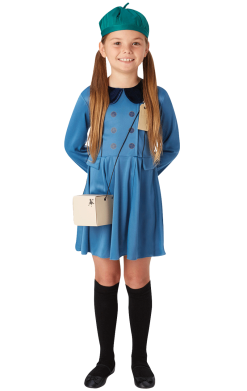 Kids Evacuee Girl Costume
