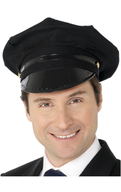 GENERIC Chauffeur Hat Accessory