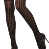 Smiffys Thigh High Stripy Stockings
