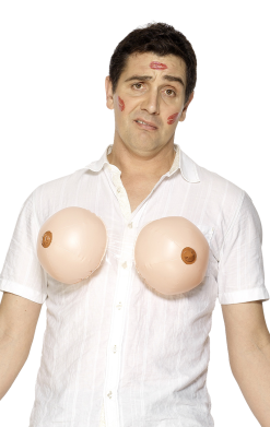 Smiffys Inflatable Boobs Accessory