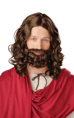 Jesus Wig And Beard