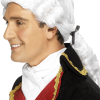 Smiffys White Court Wig
