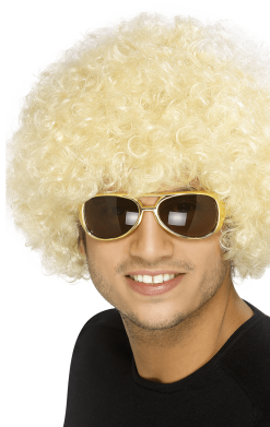 Smiffys Blonde Afro Wig