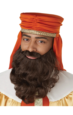 Brown Nativity Wise Man Beard