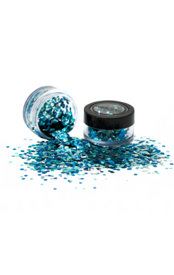 Blue Mix Bio Chunky Glitter