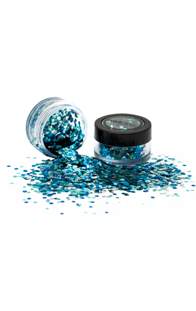 Blue Mix Bio Chunky Glitter 1 Blue Mix Bio Chunky Glitter