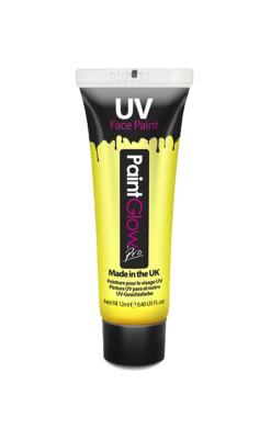Yellow UV Face & Body Paint