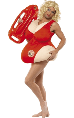 Smiffys Baywatch Swimsuit Costume