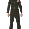 Smiffys Mens Wartime Military Officer Costume