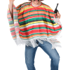 Adult Mexican Rainbow Poncho