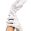 Smiffys Plain Adult White Gloves