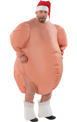 Adult Inflatable Xmas Turkey Costume
