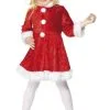 Smiffys Kids Miss Santa Costume