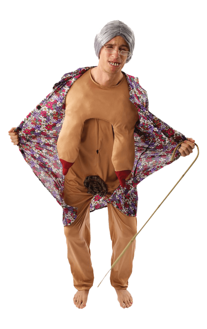 Adult Groping Granny Costume 1 Adult Groping Granny Costume
