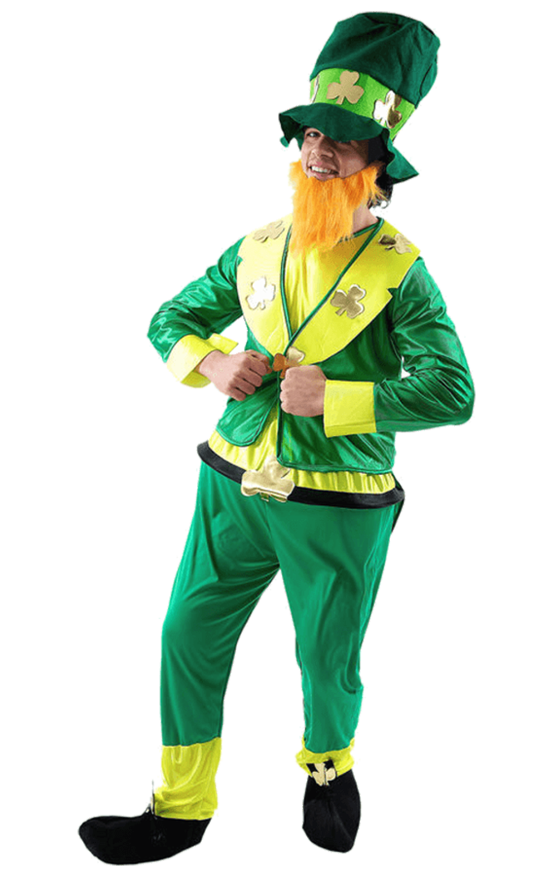 Mens Irish Leprechaun Costume 1 Mens Irish Leprechaun Costume