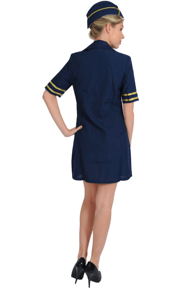 Adult Air Hostess Costume 3 Adult Air Hostess Costume - Image 3