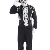 Mens Day Of The Day Skeleton Costume
