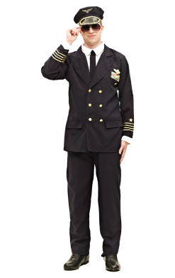 Adult Pilot Uniform Costume