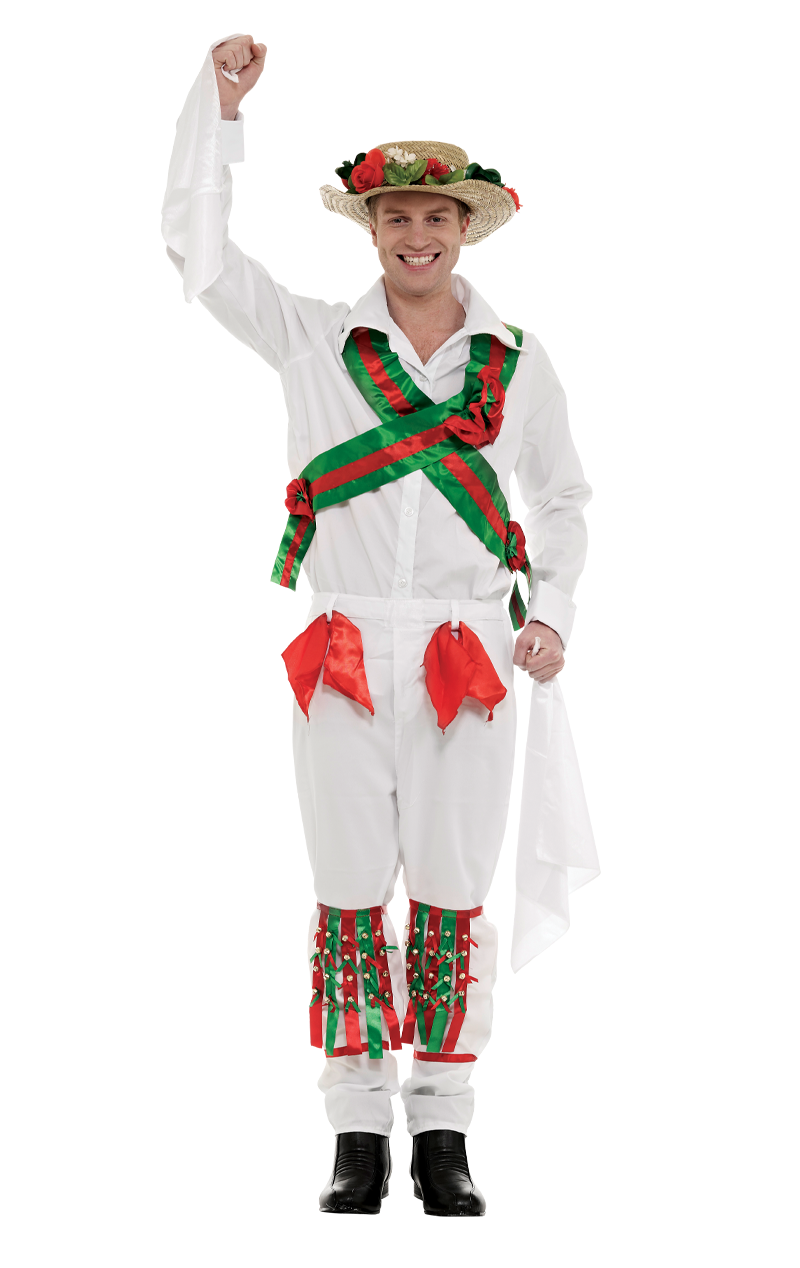 Adult Morris Dancer Costume 1 Adult Morris Dancer Costume