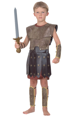 Kids Little Warrior Costume