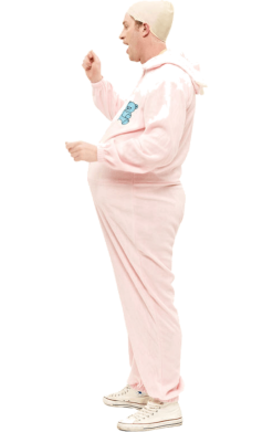 Adult Pink Babygrow Costume 5 Adult Pink Babygrow Costume -Fancy Dress Shop 00011997a02