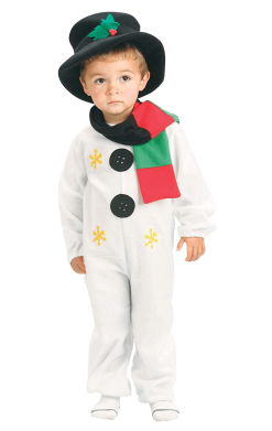 Kids Cute Snowman Costume