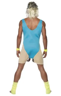 Smiffys Mens Get Physical 80s Workout Costume 5 Smiffys Mens Get Physical 80s Workout Costume -Fancy Dress Shop 00012194a02