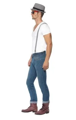 Smiffys 80s Monochrome Kit -Fancy Dress Shop 00012649a02