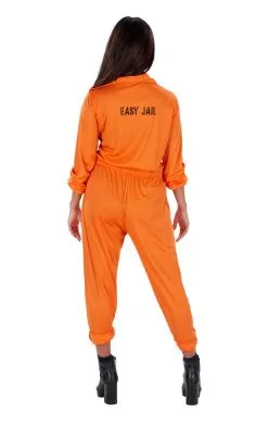 Adult Unisex Prisoner Costume -Fancy Dress Shop 00012756a05