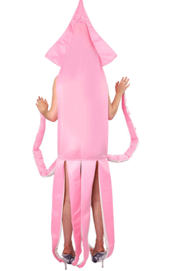 Adult Pink Squid Animal Costume 5 Adult Pink Squid Animal Costume -Fancy Dress Shop 00013372a02