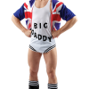 Mens Big Daddy Wrestler Costume