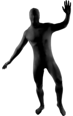 Adult Second Skin Suit Black