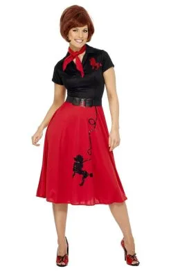 Smiffys 50s Poodle Dress