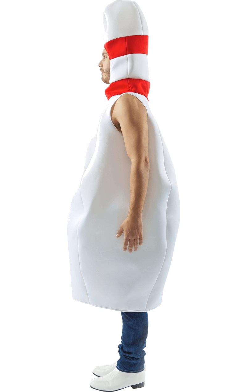 Adult Bowling Pin Costume 2 Adult Bowling Pin Costume - Image 2