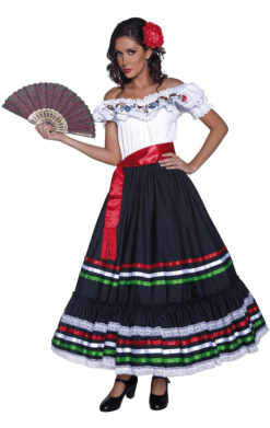 Smiffys Mexican Senorita Costume