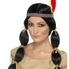 Smiffys Native American Black Wig