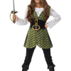Ladies Green Pirate Costume