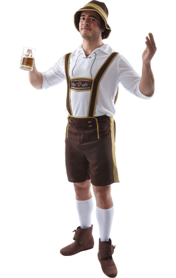 Mens Bavarian Oktoberfest Costume