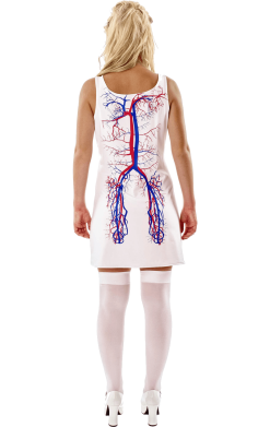 Womens Blood Pumping Artery Costume -Fancy Dress Shop 00017029a02