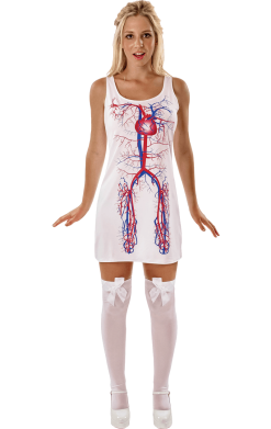 Womens Blood Pumping Artery Costume