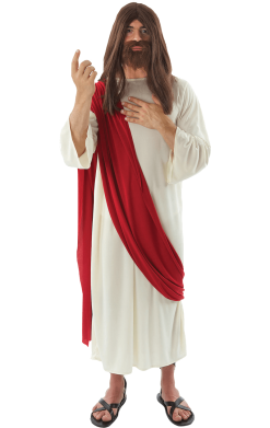 Adult Jesus Robe Fancy Dress Costume