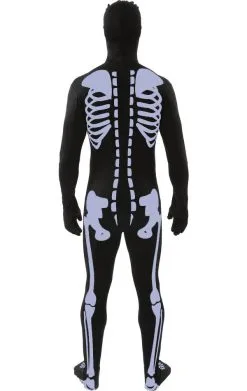 Adult Skeleton Skinsuit Costume 5 Adult Skeleton Skinsuit Costume -Fancy Dress Shop 00017189a02